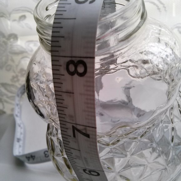 Clear Glass Jar with Lid - Picture 9 of 13